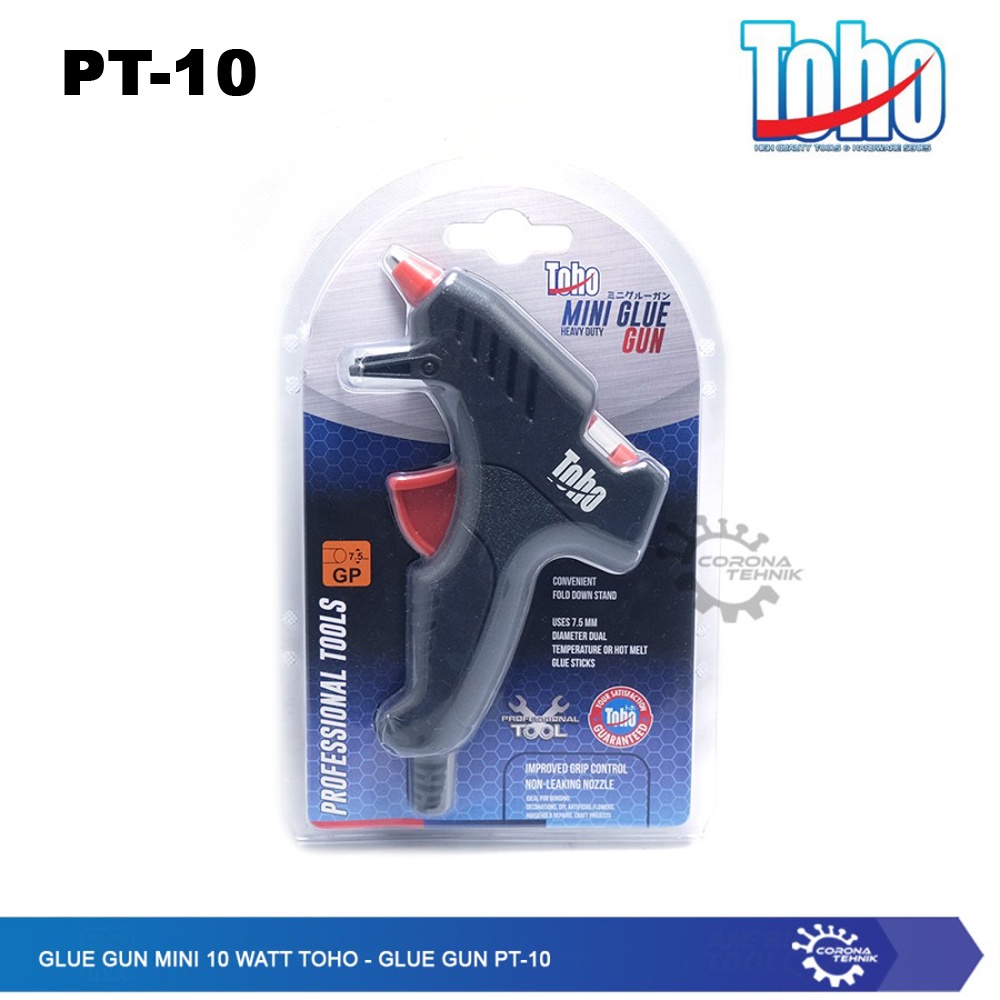 Toho - Glue Gun PT-10 - Mini Glue Gun 10 Watt