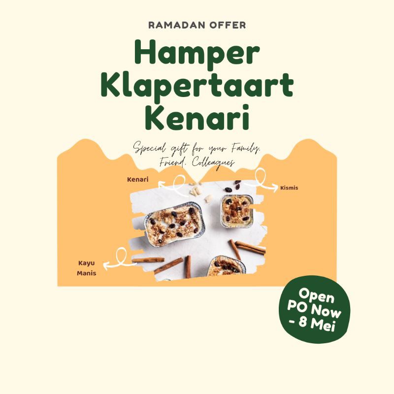

Hampers Klapertaart Kenari Original