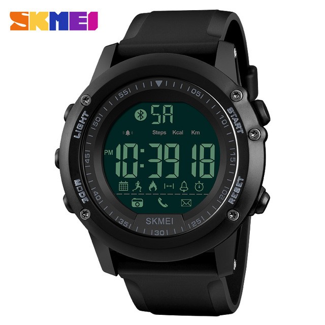 Jam Tangan Olahraga Smartwatch Bluetooth - 1321 - Black - EMWSAMBK SKMEI