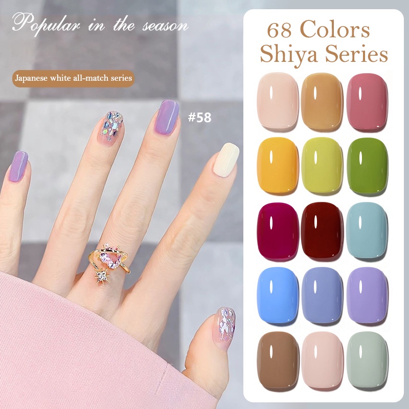 MSY ANNIES KUTEK 68 COLOUR  GEL UV LED Nail KODE 35-68 WARNA / SOAK OFF GEL POLISH  / NAIL POLISH /KUTEKS GEL/CAT EYE  NAIL ART