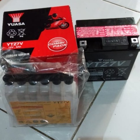 Aki Kering Yuasa YTZ7V YTZ-7V Nmax Aerox N Max