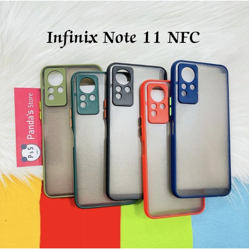 Softcase Infinix Note 11 NFC Case My choice Original Pelindung Kamera (PsS)