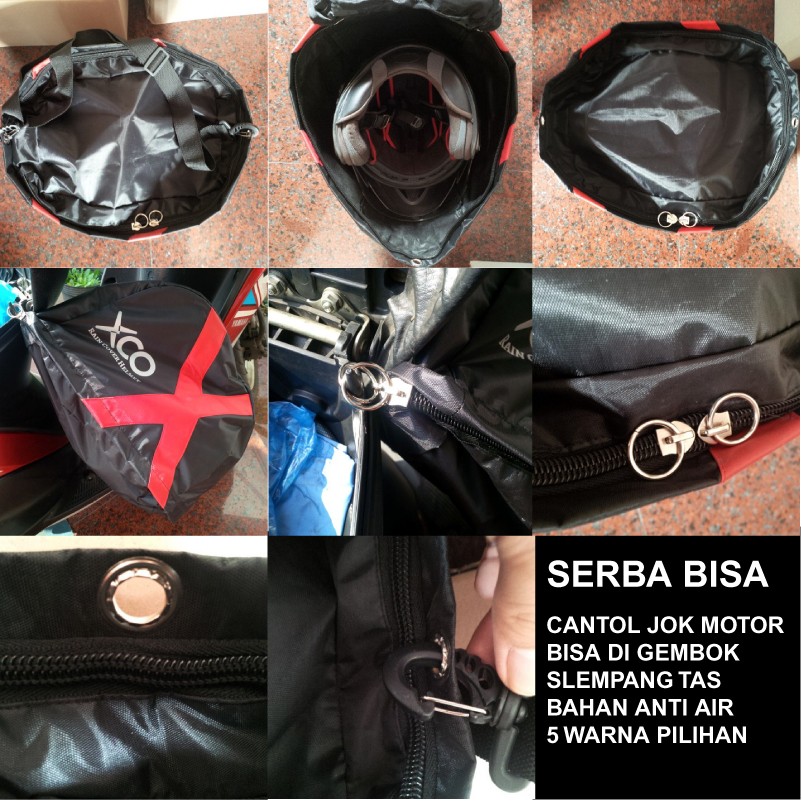 Jas Hujan Helm - Rain Cover Helmet - Tas Hujan Helm - Cover Helm Anti Air