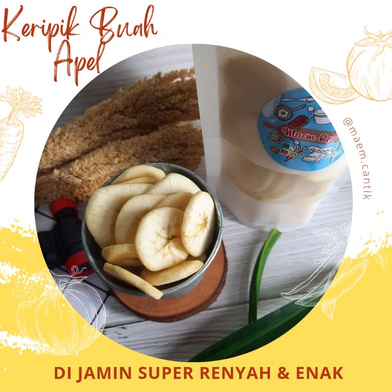 

Keripik Buah Apel 100 % Asli Buah Apel
