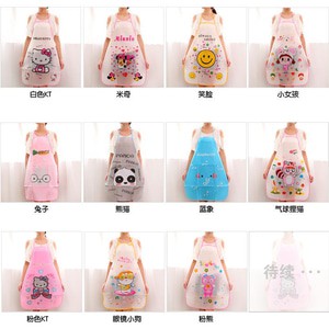 Celemek Dapur / Apron Masak Aneka Karakter Lucu Waterproof