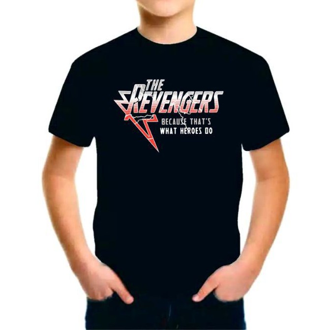 Kaos anak avanger superhero