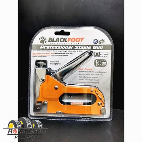 

BLACKFOOT Staple Gun 14 mm Staples Tembak Stapler Tacker 14mm Kualitas Tinggi RMP