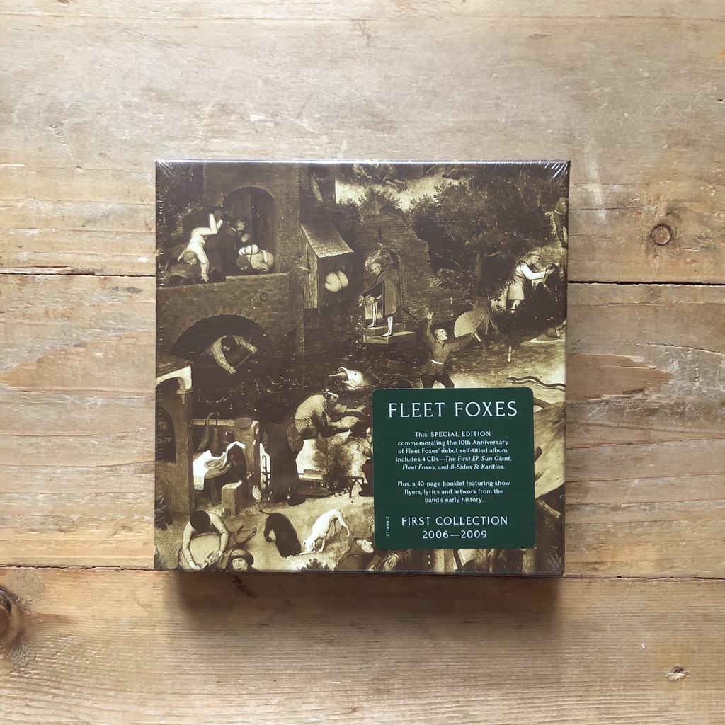 Boxset CD Import Fleet Foxes - First Collection 2006-2009 CD 4xCD + a 40-page Booklet Impor Original