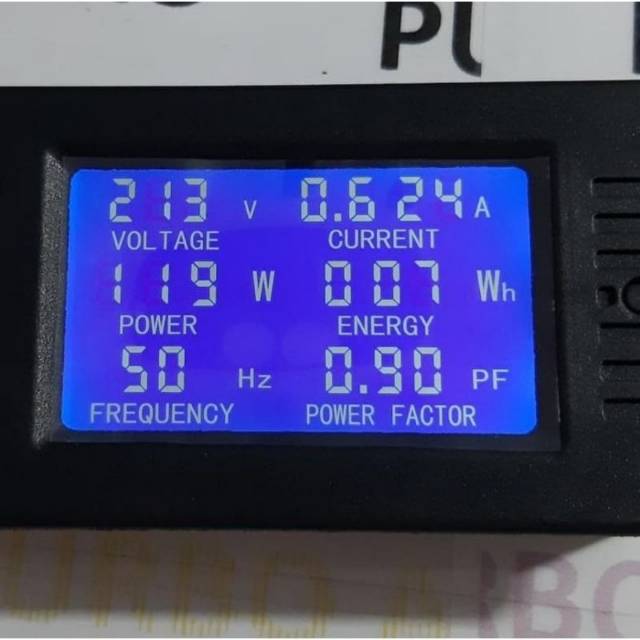 6 in 1 digital wattmeter watt meter 10A 80VAC - 260VAC Power Energy