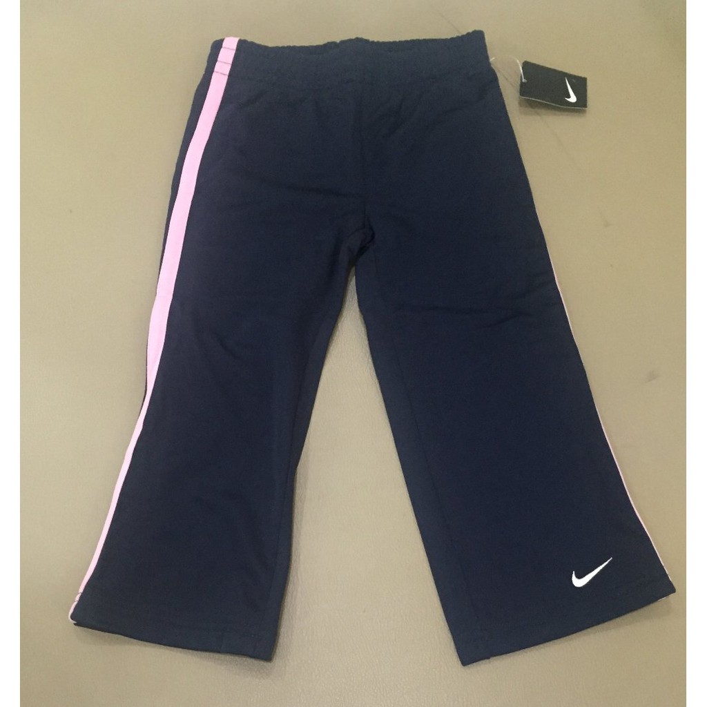 Celana anak Nike navy strip pink