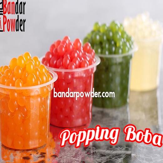 

Hot Sale MKZ Popping Boba Mango 500gram - Poping Boba Produksi Lokal halal - Bandar Powder MT J WID