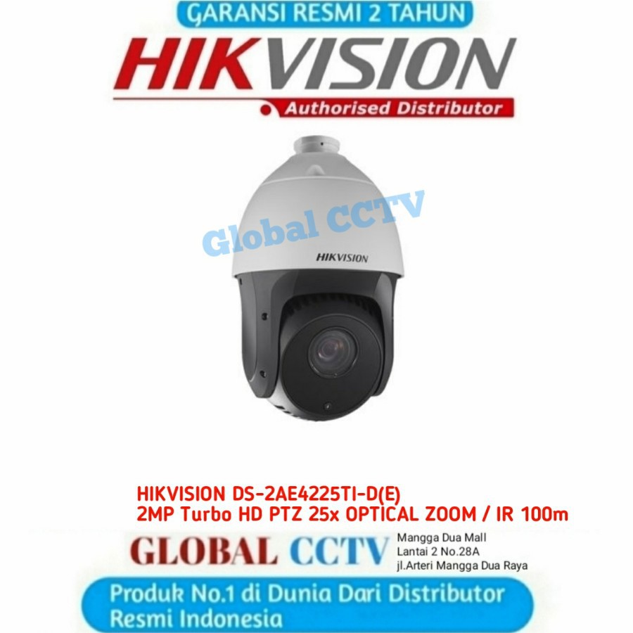 CAMERA HIKVISION DS-2AE4225TI-D TURBO PTZ 25X OPTICAL ZOOM