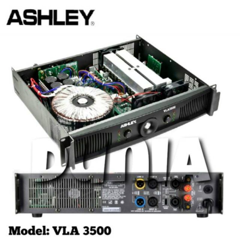 Power Ashley VLA 3500 Original Amplifier Ashley VLA3500 CLASS H