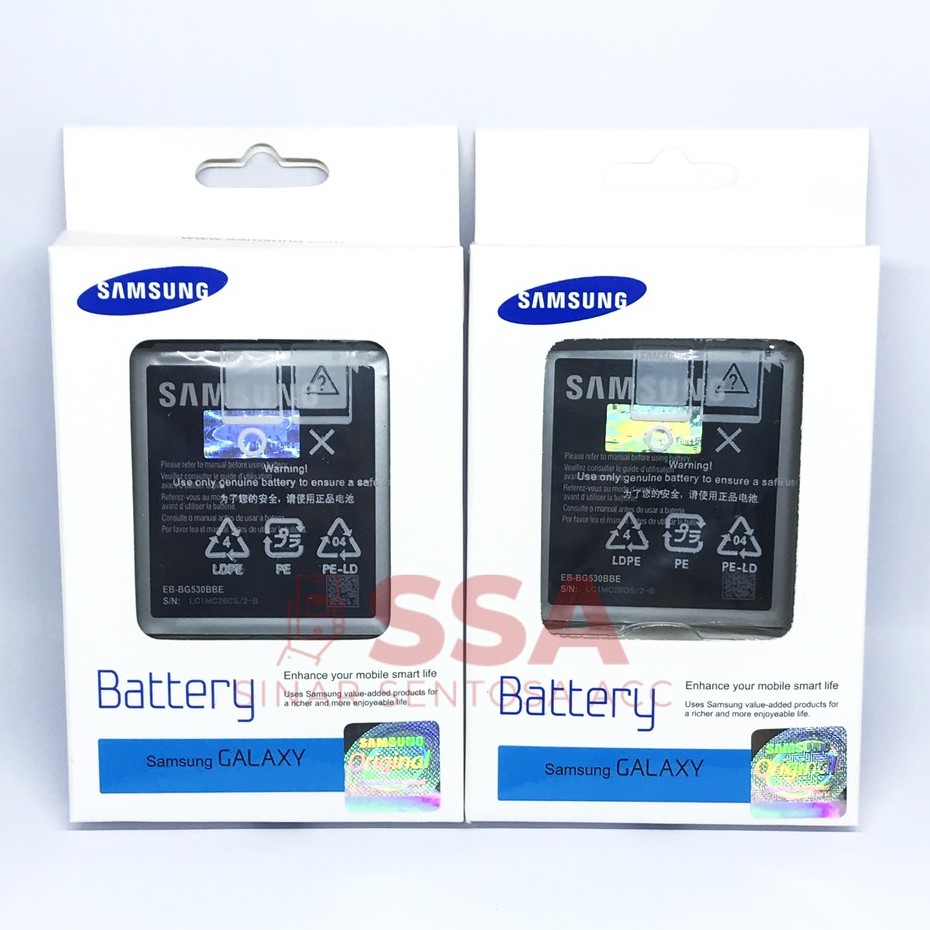 Baterai Original 100% Samsung Galaxy Grand Prime J5 J2 Prime J2 Pro J3