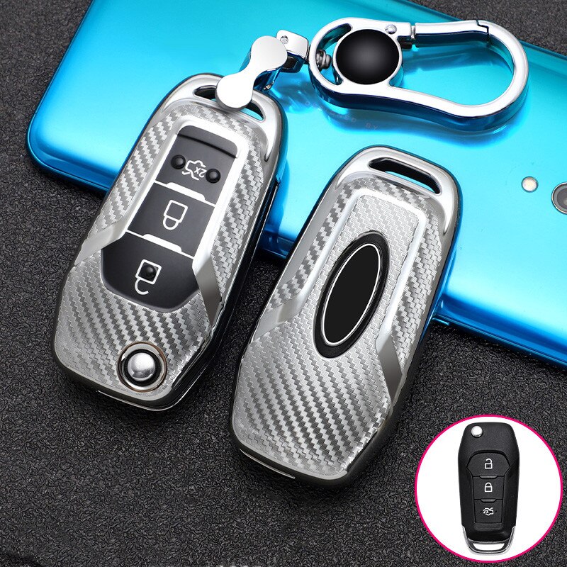 Casing Kunci Mobil Ford Fusion Fiesta Escort Mondeo Everest Ranger 2019 S Max Kuga 2 Focus