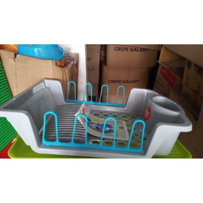 MASPION BKK019 Steady Dish Drainer Rak Plastik Pengering Piring