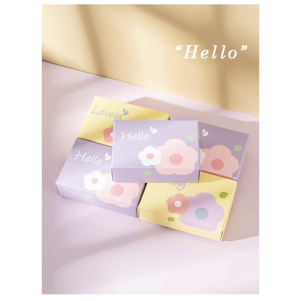 Box Kue Pudding Ice Cream Paper Box Hampers Suvenir Kado PB 9