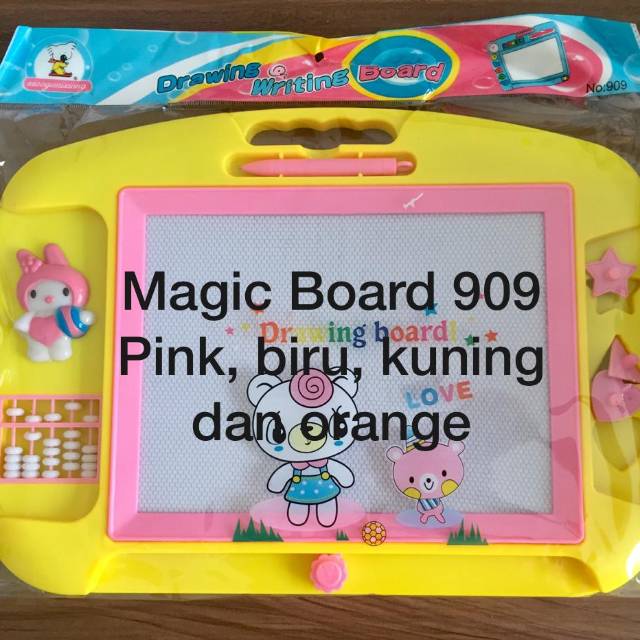 

Magic board, papan tulis ajaib, drawing & writing board
