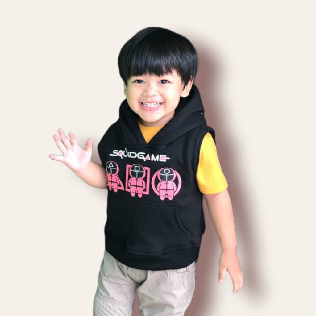 SWEATER HOODIE ROMPI SWEATER ANAK  UMUR 1-6 TAHUN