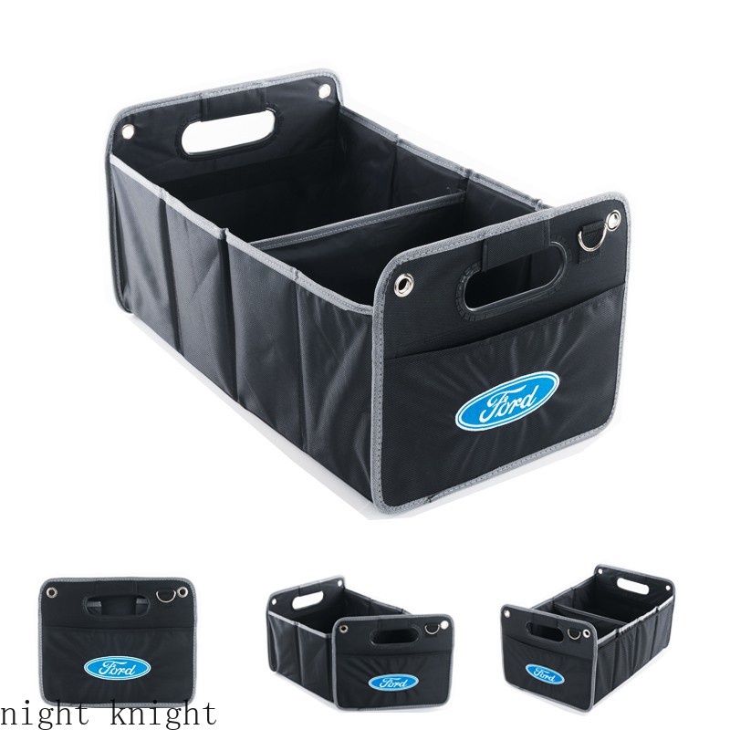 Night knight Car Trunk Storage Box Container Bag For Ford MONDEO ECOSPORT,Ranger EVEREST Fiesta GT TRANSIT TITANILIM KUGA  F-150 EOGE