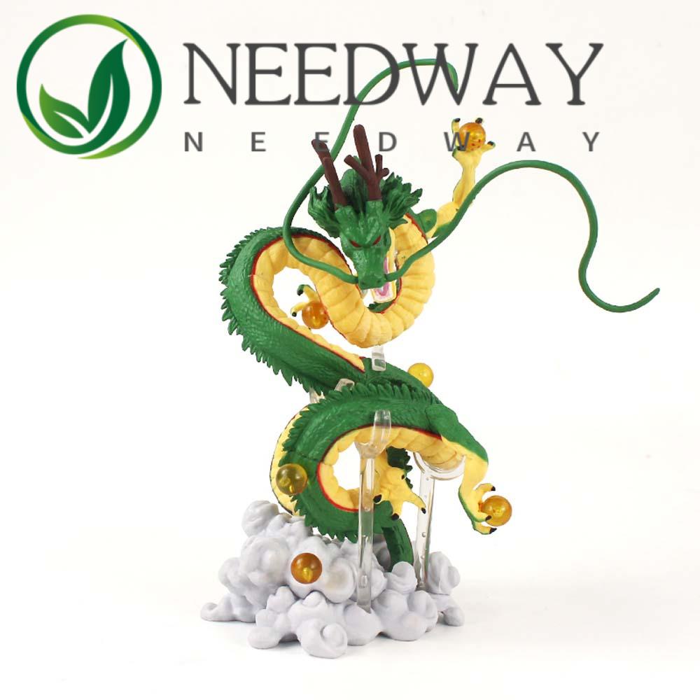 Needway  Toys Gifts Dragon Ball PVC Figurine Toy Action Figurine SHENRON Miniatures Desktop Ornaments Statue Shenlong Japanese Anime Figure Model Toys/Multicolor