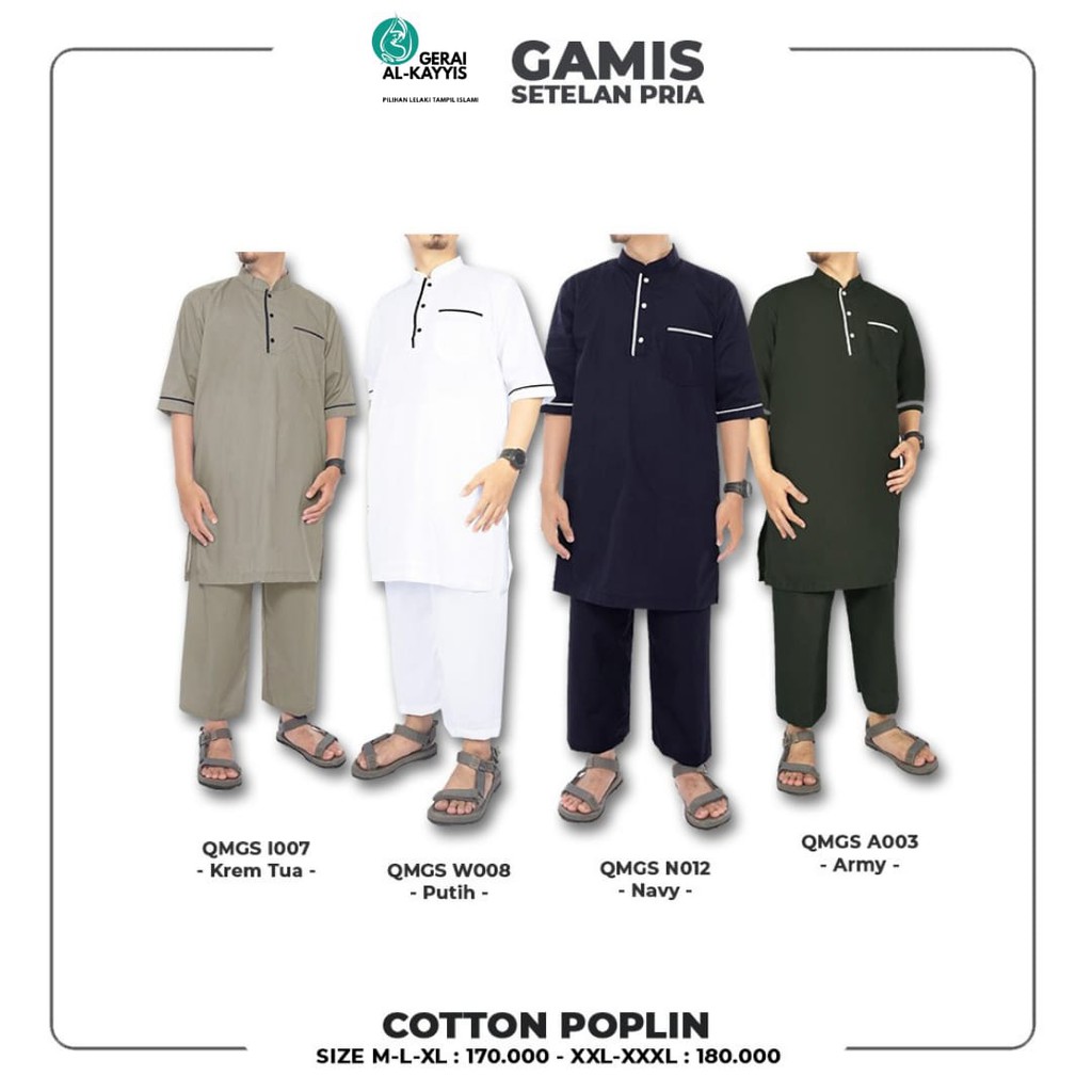 SETELAN GAMIS PRIA MODEL PAKISTAN SATU STEL BAJU DAN CELANA DAPAT BONUS PECI RAJUT