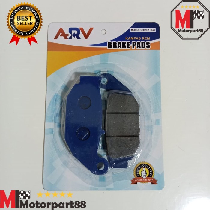 DISCPAD KAMPAS REM BELAKANG TIGER NEW MEGAPRO NEW CB150R CBR150R ARV CRF150 SONIC 150