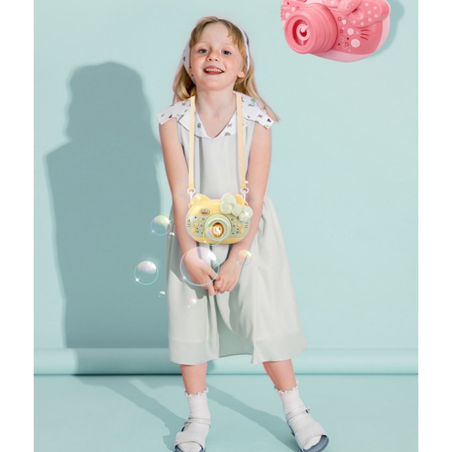 Minan Anak Bubble Camera/Mainan Anak Bubble Machine Beautiful Music