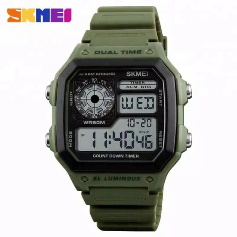 Jam tangan Pria Wanita / Skmei 1299 Original / Digital LED /