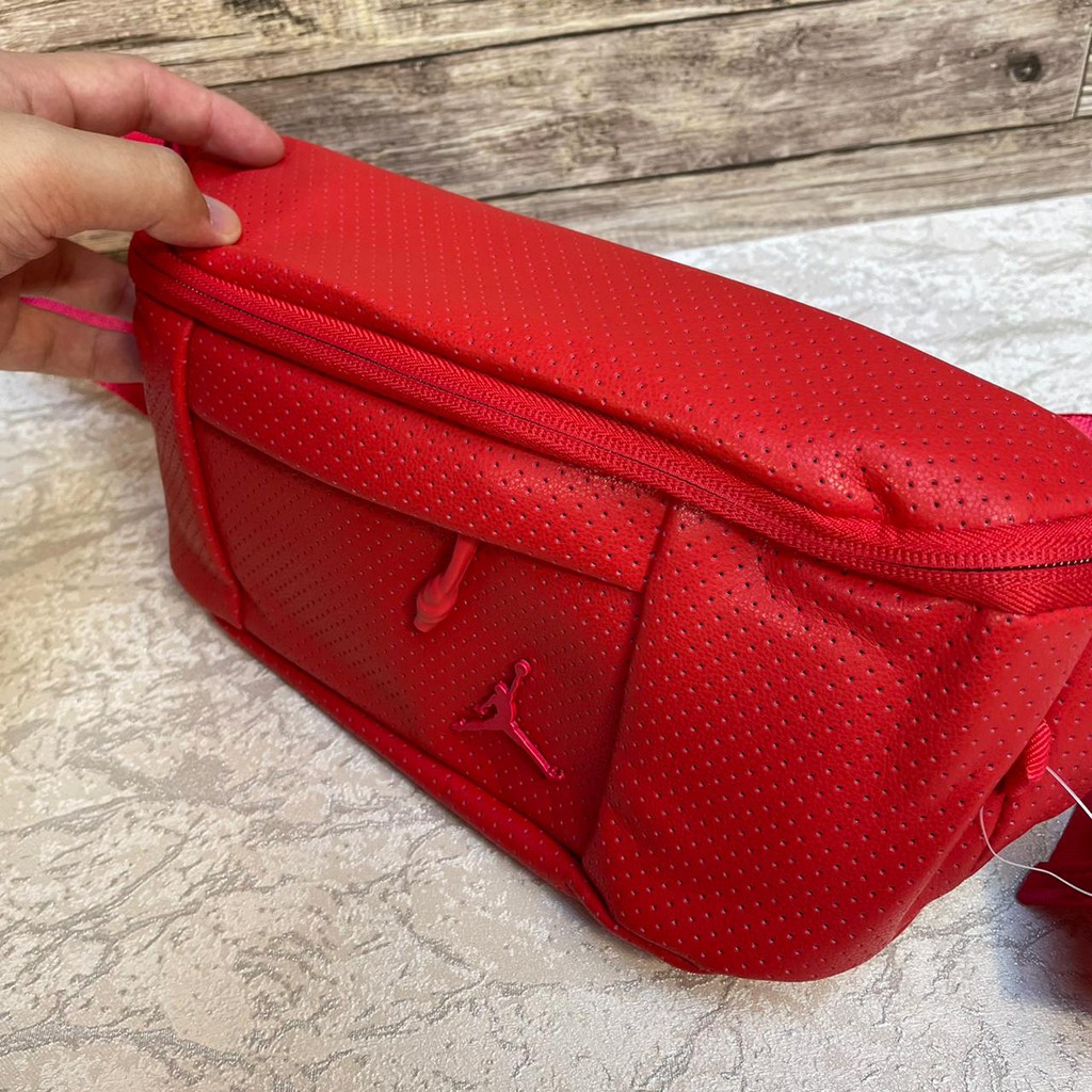 Waistbag Jordan Legacy / Tas Selempang Kulit Tas Air Jordan Leather Tas Pinggang