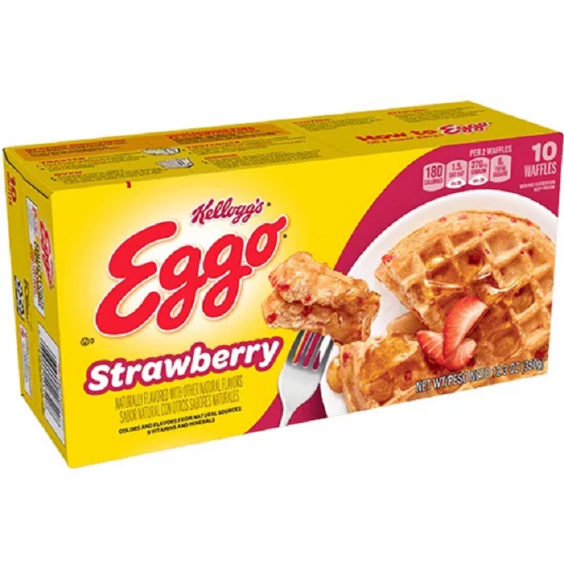 

Kelloggs Eggo Strawberry Waffles