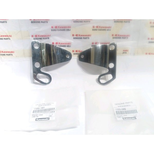 Braket Lampu Depan Ninja R Ss ORIGINAL Kupingan Lampu Depan Ninja R Reflektor Ninja Breket Kupingan 