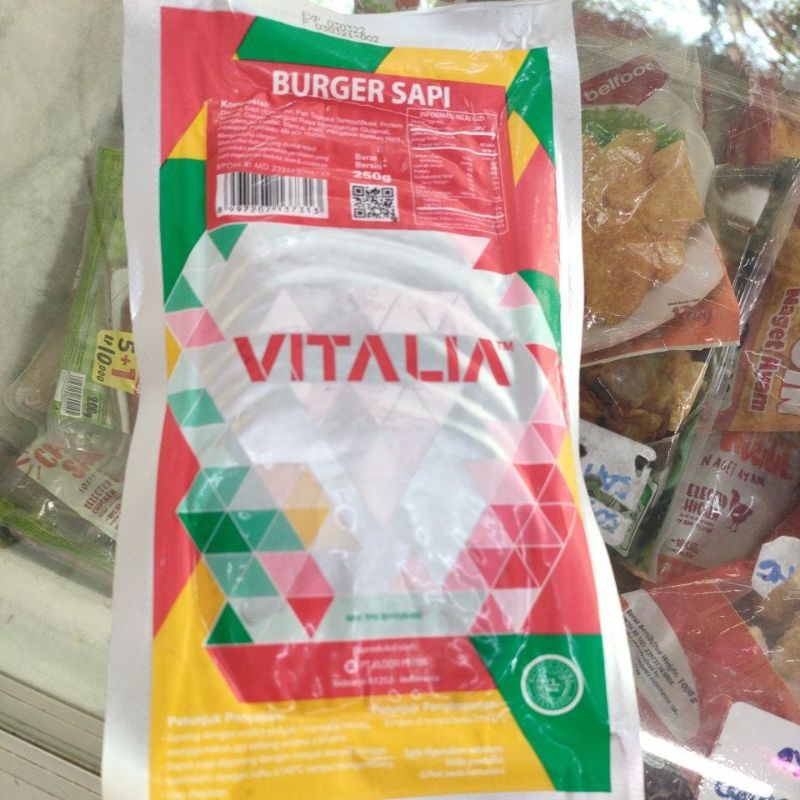 

Vitalia Beef Burger 250gr