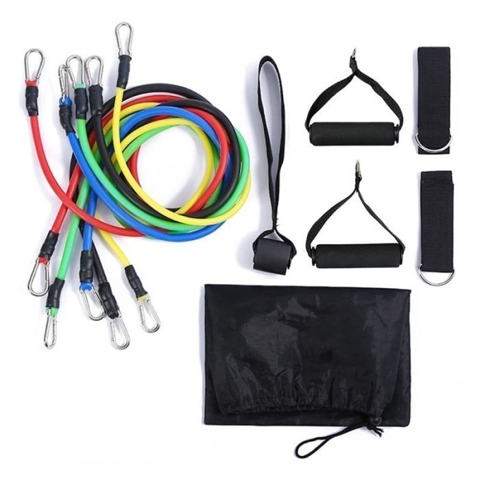 Apex Warrior 68kg / 150 lbs Premium Resistance Band Tube Set