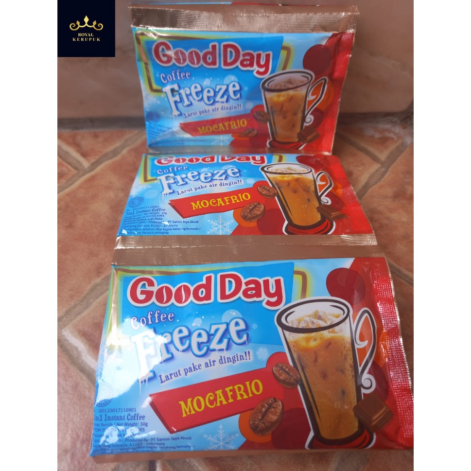 

Good Day Freeze Mocafrio isi 10 Sachet 30gr