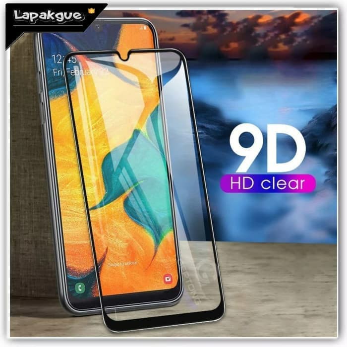 Tempered Glass 9D For Oppo A7 / Oppo A5s Tempered Glass Full Layar Full Cover Full Glue