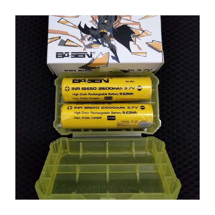 BASEN 18650 2600MAH AUTHENTIC BATTERY BATERAI