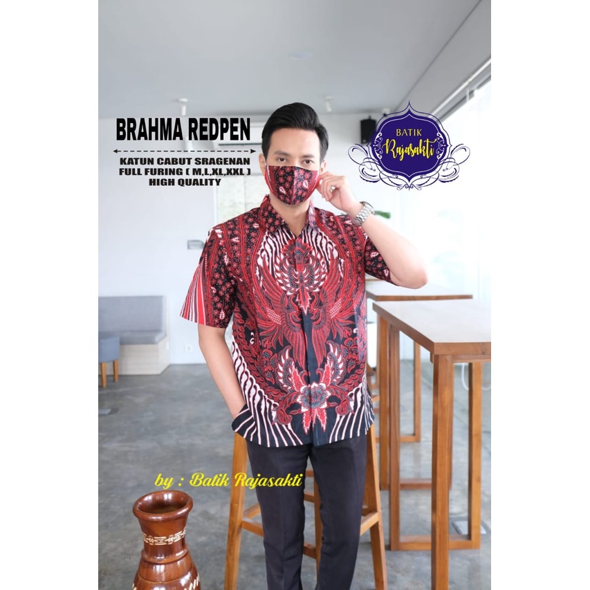 BRAHMAKERTA RED RAJASAKTI KEMEJA BATIK PRIA SOLO LENGAN PENDEK PANJANG LAPIS FURING ATASAN PREMIUM MODERN DHIAULHAQ ALTAMIS BAGASKARA DIAMOND PEN BIRU BERPARANG BAHRAN ABHINAYA 3 DAFFA 2 INDRADEWA 2 TIRTAMANIK EMAS 2 PANCASILA BIRU 2 PARANG COKLAT