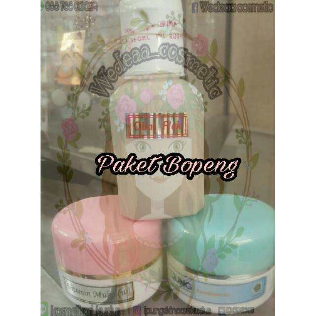 Paket Bopeng Ip skincare / penghilang bopeng / krim bopeng