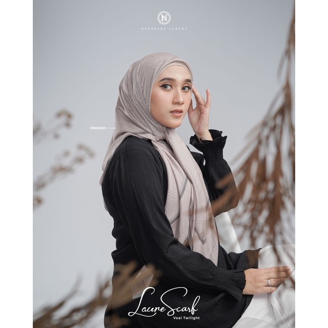 LAURE SCARF VOAL NADHEERA LUXURY