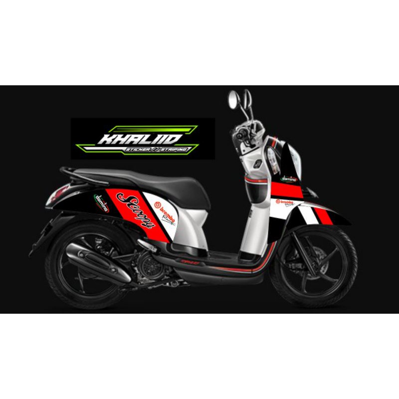 Striping scoopy 2016/2013 custom variasi