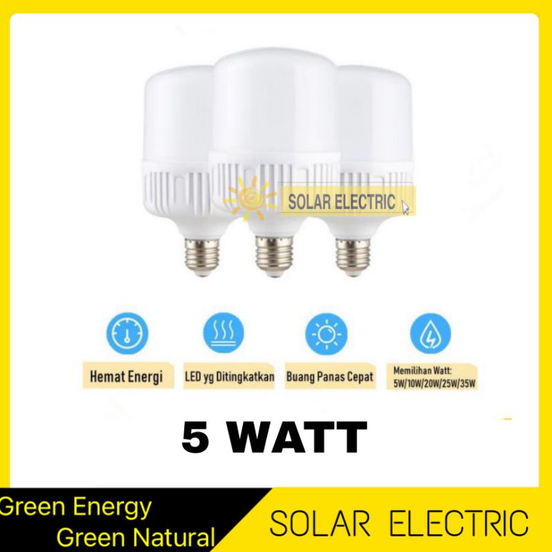 Lampu Bohlam LED termurah Lampu LED Bulb lampu LED jumbo 5w terang E27