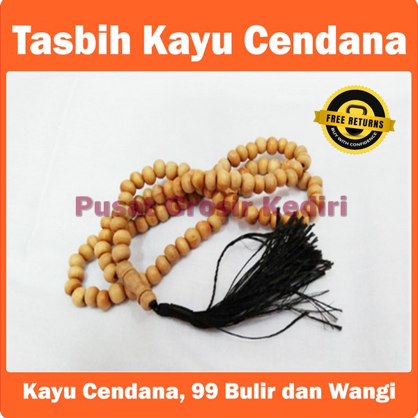 Tasbih Kayu Cendana 99 Bulir