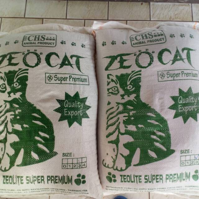 Pasir Zeolit khusus Kucing No.3