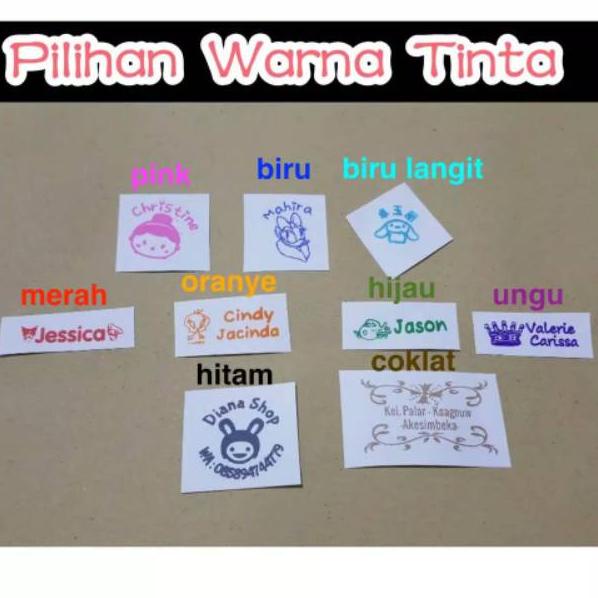 

Harga TERMURAAH.. stempel nama air kelinci booto / booto rabbit water ztamp