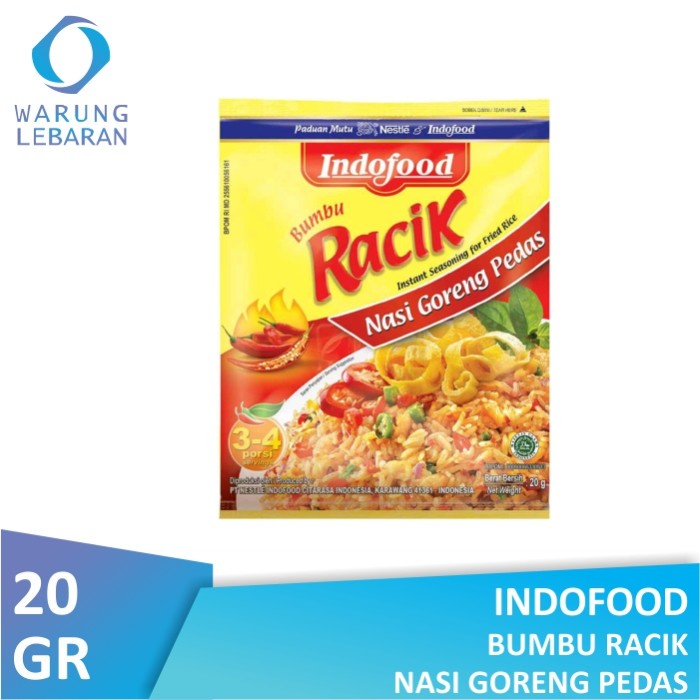 Indofood Bumbu Racik Nasi Goreng Pedas 20gr