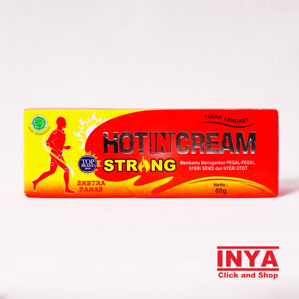 HOT IN CREAM STRONG EKSTRA PANAS 60gr - KRIM PEREDA NYERI OTOT