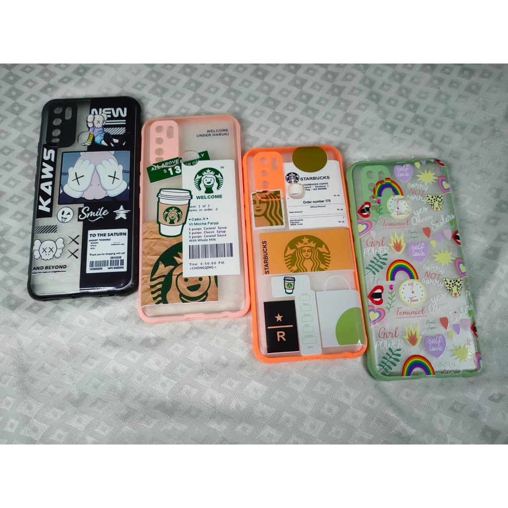 CASE MY CHOICE KARAKTER PLUS PELINDUNG CAMERA REDMI NOTE 10