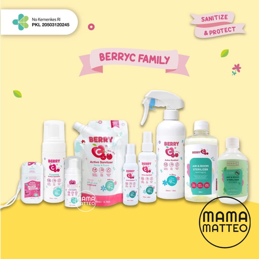 BerryC Liquid Fogging Mosquito Repellent Pengusir Nyamuk Bugs / Cairan Berry C Anti Nyamuk DBD 330ml / BANDUNG