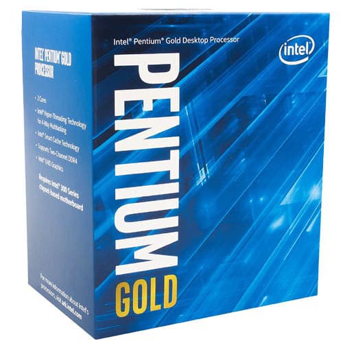 Intel Pentium Gold Dual Core G6400 4.0Ghz Cache 4MB Box Socket LGA 1200